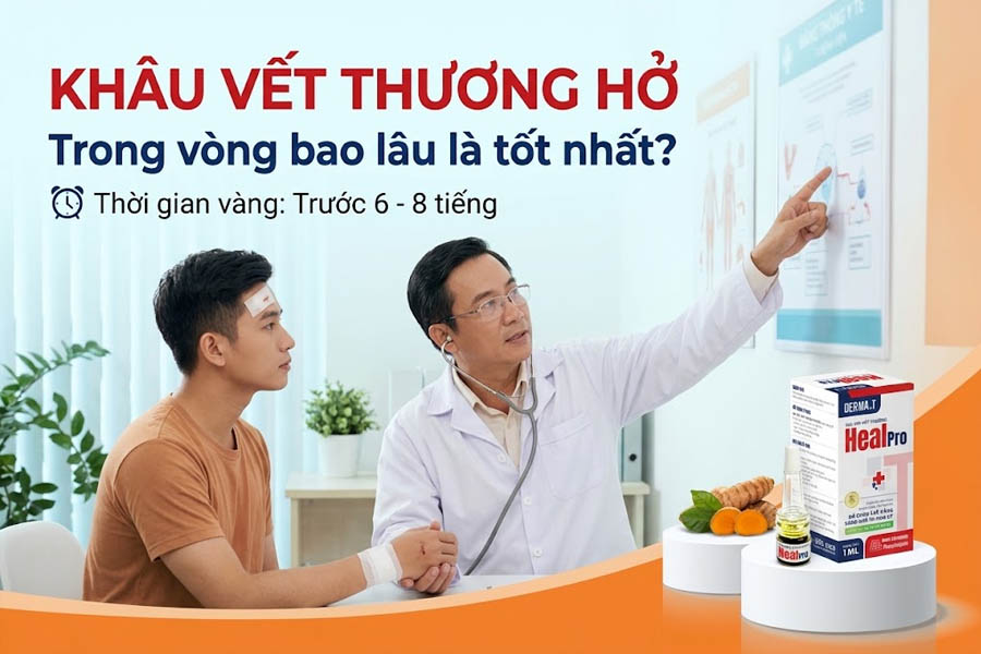 Khâu vết thương hở trong vòng bao lâu là tốt nhất?